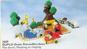 LEGO Savannah Animals (2689-1) set, 1994
