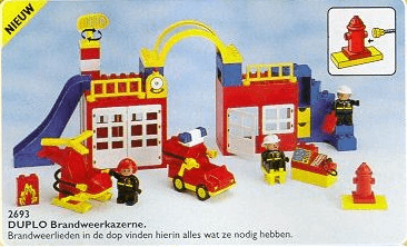 LEGO Fire Station (2693-1) set, 1995