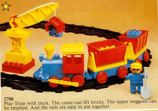 LEGO Freight Train Set (2700-1) set, 1983