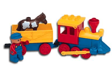 LEGO Push-Along Play Train (2731-1) set, 1996
