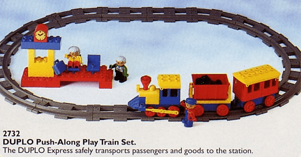 LEGO Push-Along Play Train Set (2732-1) set, 1993
