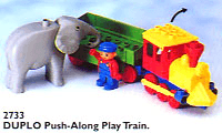 LEGO Push-Along Play Train (2733-1) set, 1993