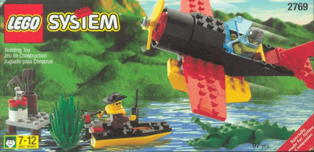LEGO Aircraft and Boat (2769-1) set, 1999