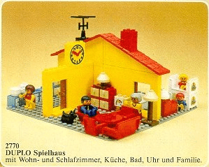 LEGO Play House (2770-1) set, 1986