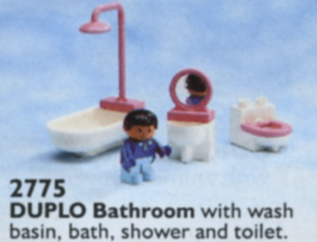 LEGO Bathroom (2775-1) set, 1991
