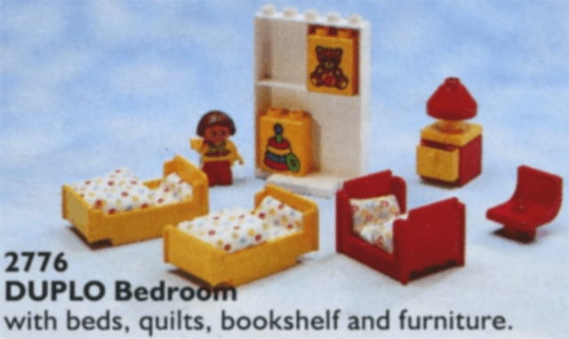 LEGO Bedroom (2776-1) set, 1991