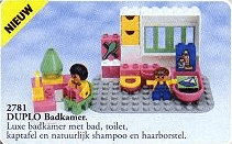 LEGO Bathroom (2781-1) set, 1996