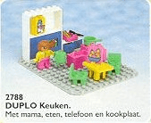 LEGO Katie's Kitchen (2788-1) set, 1994