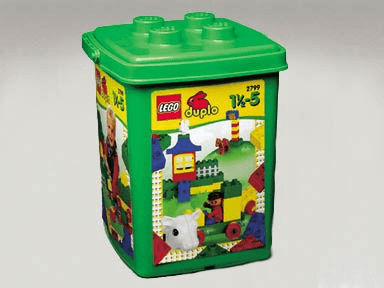 LEGO XL Fun-Time Bucket (2799-1) set, 2000