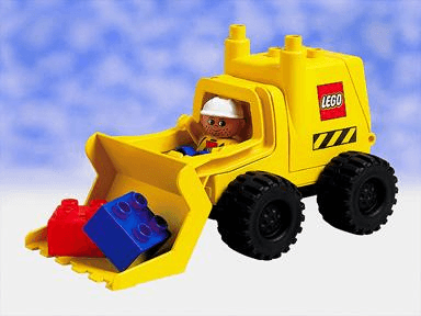 LEGO Big Wheels Digger (2807-1) set, 1999