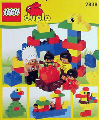 LEGO Big Chief's Family (2838-1) set, 1998