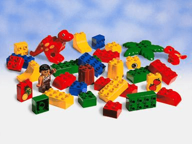LEGO Medium Dino Bucket (2851-1) set, 1997
