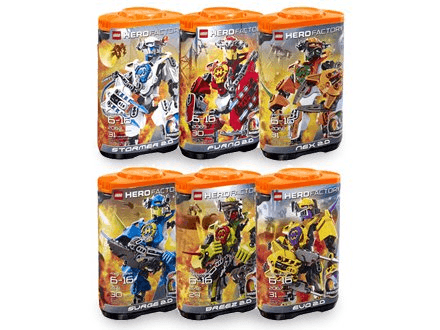 LEGO Hero Factory 2.0 Collection (2856089-1) set, 2011