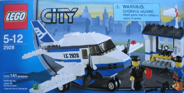 LEGO Airline Promotional Set (2928-1) set, 2006