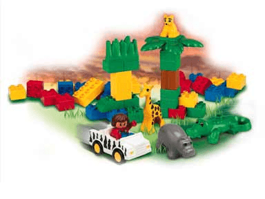 LEGO Basic Zoo (2968-1) set, 2000