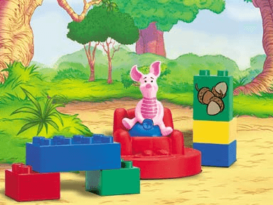 LEGO Acorn Adventure with Piglet (2976-1) set, 2001