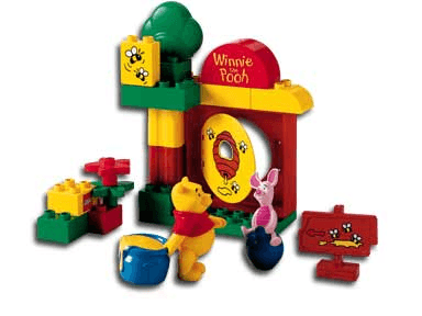 LEGO Pooh and Piglet go Honey-Hunting / Pooh N' Piglet's Honey Hunt (2984-1) set, 1999