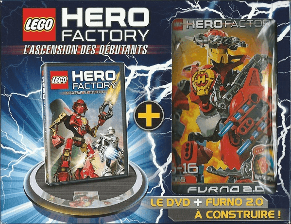 LEGO Hero Factory, l'Ascension des débutants Pack (DVD and 2065-1) (3000039467-1) set, 2010