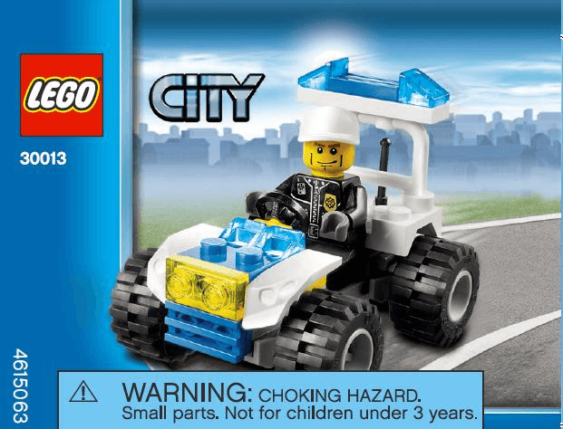 LEGO Police Quad polybag (30013-1) set, 2010