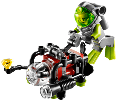LEGO Mini Sub polybag (30042-1) set, 2010