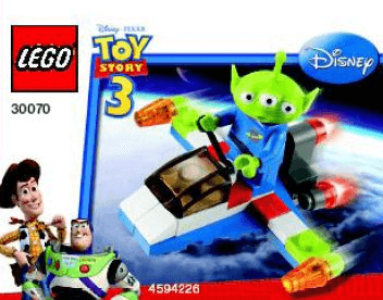 LEGO Alien Space Ship polybag (30070-1) set, 2010