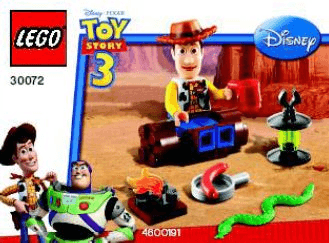 LEGO Woody's Camp Out polybag (30072-1) set, 2010
