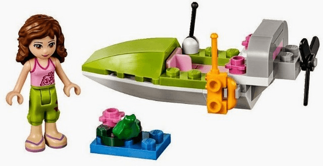 LEGO Jungle Boat polybag (30115-1) set, 2014