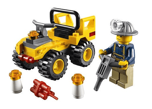 LEGO Mining Quad polybag (30152-1) set, 2012
