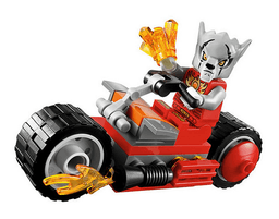 Worriz' Fire Bike polybag