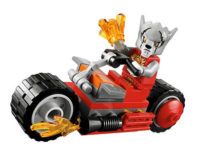 Worriz' Fire Bike polybag