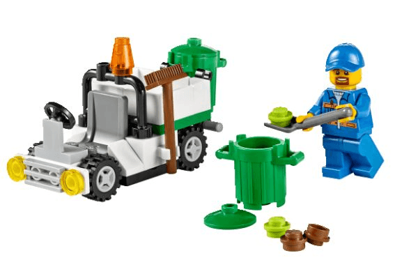 LEGO Garbage Truck polybag (30313-1) set, 2015