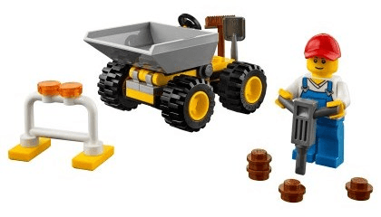 LEGO Mini Dumper polybag (30348-1) set, 2016
