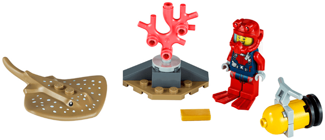 LEGO Diver polybag (30370-1) set, 2020