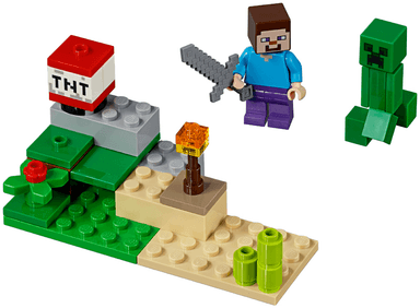 Steve and Creeper Set polybag