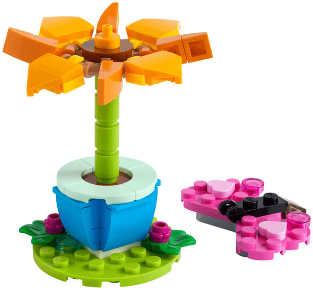 LEGO Garden Flower and Butterfly polybag (30417-1) set, 2022