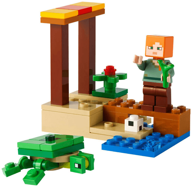 LEGO The Turtle Beach polybag (30432-1) set, 2022