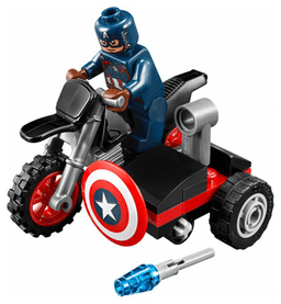 Captain America's Motorcycle polybag