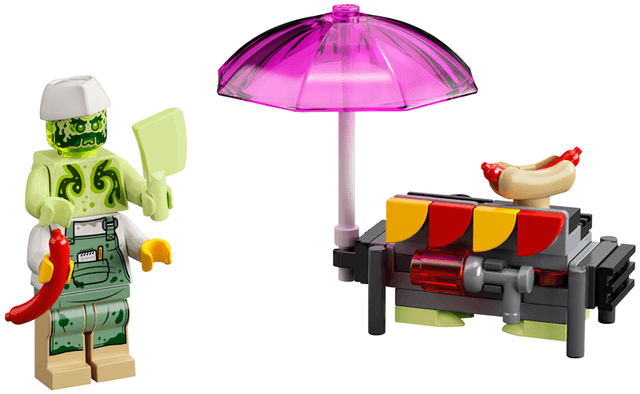 LEGO Chef Enzo's Haunted Hotdogs polybag (30463-1) set, 2020