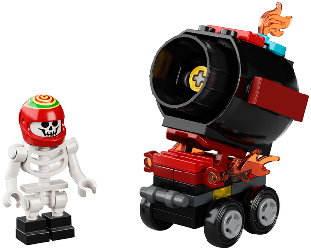 LEGO El Fuego's Stunt Cannon polybag (30464-1) set, 2020