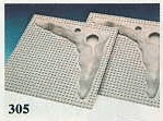 LEGO Two Crater Plates (305-1) set