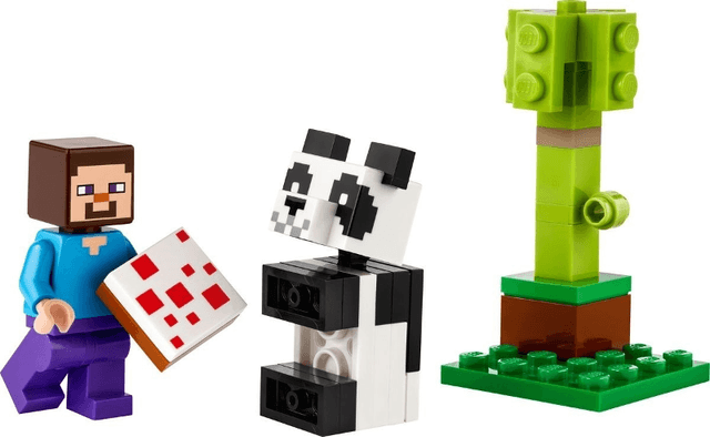LEGO Steve and Baby Panda polybag (30672-1) set, 2024