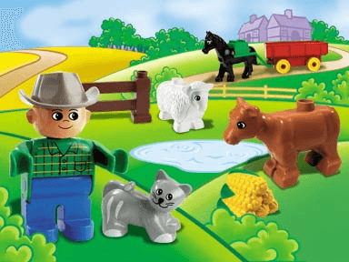 LEGO Friendly Farm (3092-1) set, 2001