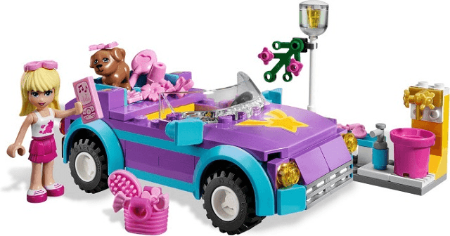 LEGO Stephanie's Cool Convertible (3183-1) set, 2012