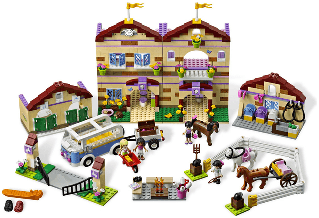 LEGO Summer Riding Camp (3185-1) set, 2012