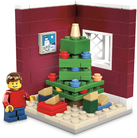 LEGO Christmas Tree Scene (Limited Edition 2011 Holiday Set (1 of 2)) (3300020-1) set, 2011