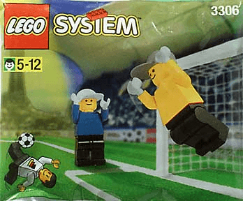 LEGO Soccer Goalies polybag (3306-1) set, 1998