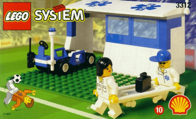 LEGO Medic's Station (3312-1) set, 1998