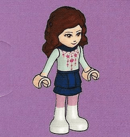 Advent Calendar 2012, Friends (Day  1) - Olivia, Long Sleeve Christmas Top