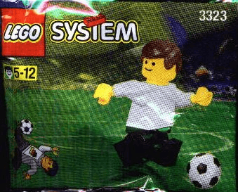 LEGO kaufhof Promotional Set: German National Player and Ball polybag (3323-1) set, 1998