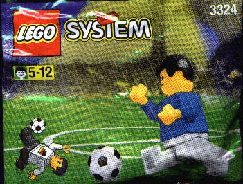LEGO Kaufhof Promotional Set: World Team Player and Ball polybag (3324-1) set, 1998